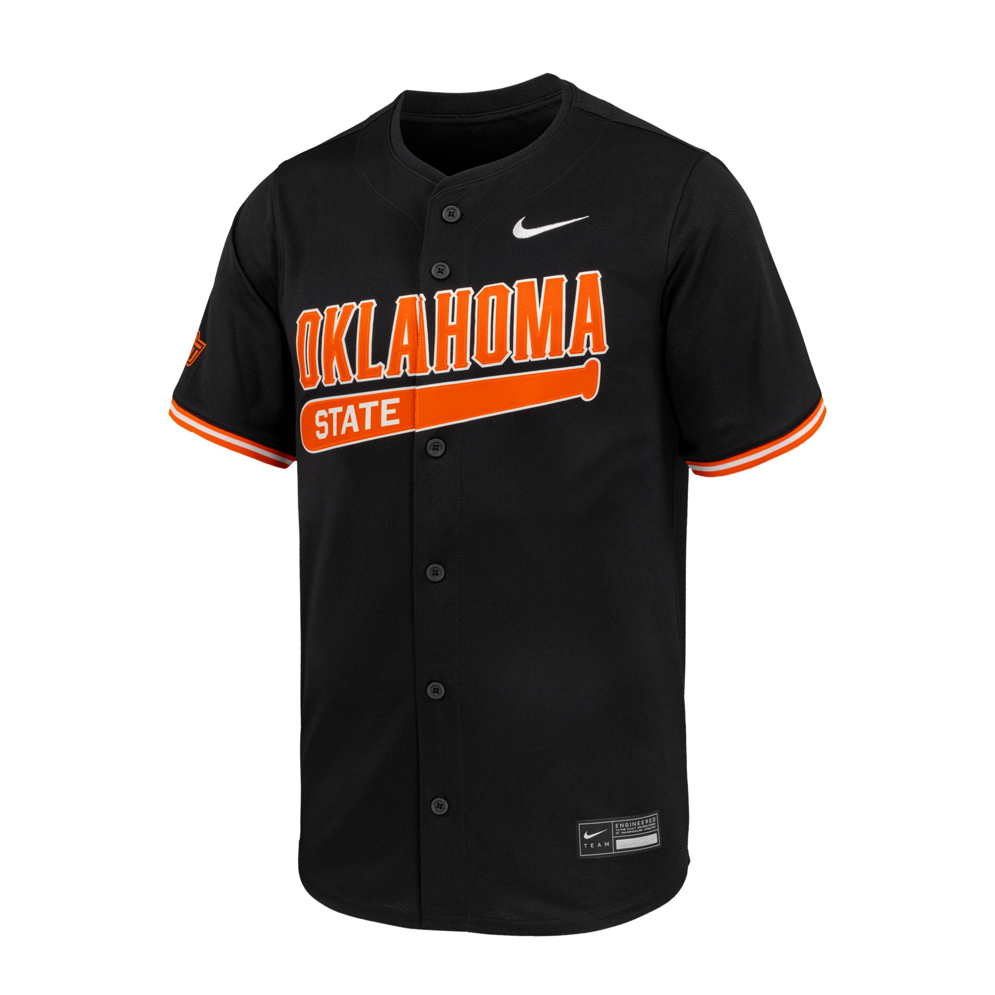 [NJP] Oklahoma State Cowboys Limited Baseball Jersey - Black