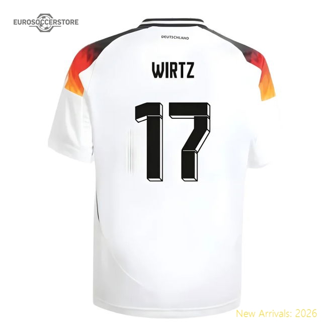 2024-2025 Germany Home Shirt (Kids) (Wirtz 17)