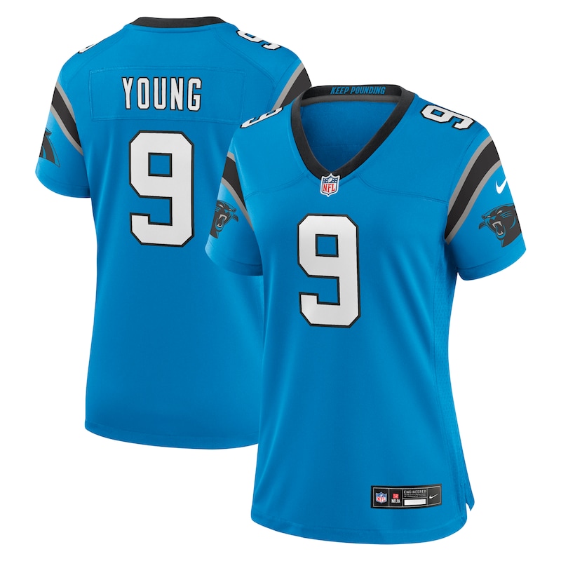 None Bryce Young CAR Panthers Energetic Premium-Quality Jersey