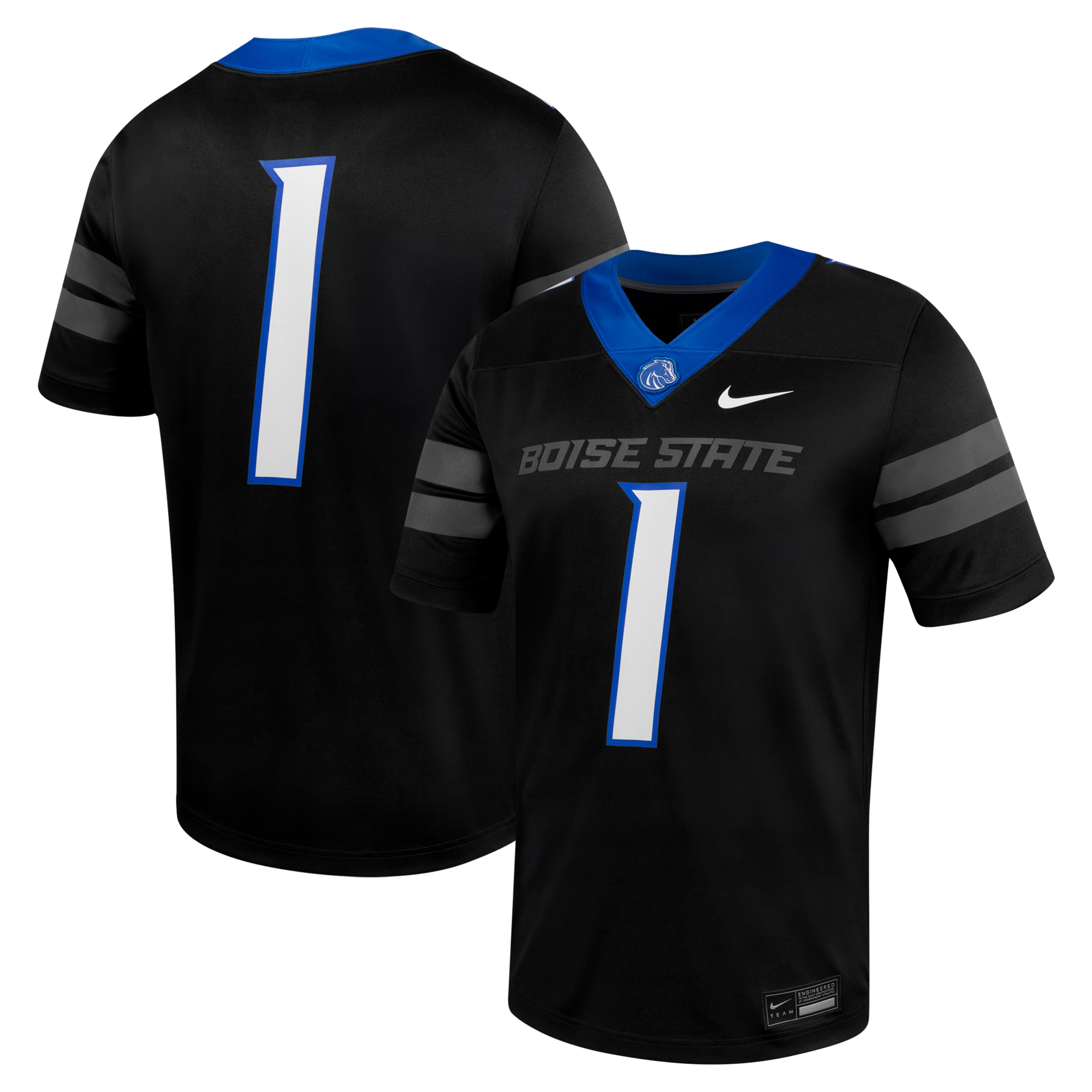 #1 Boise State Broncos Untouchable 26/27 Football Jersey - Black