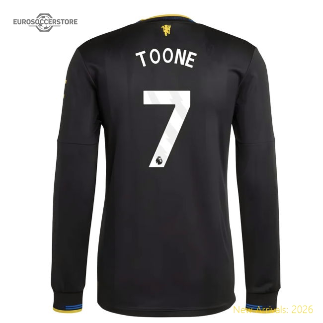 Man Utd Long Sleeve Third Kit 2025-2026 Match Version Jersey