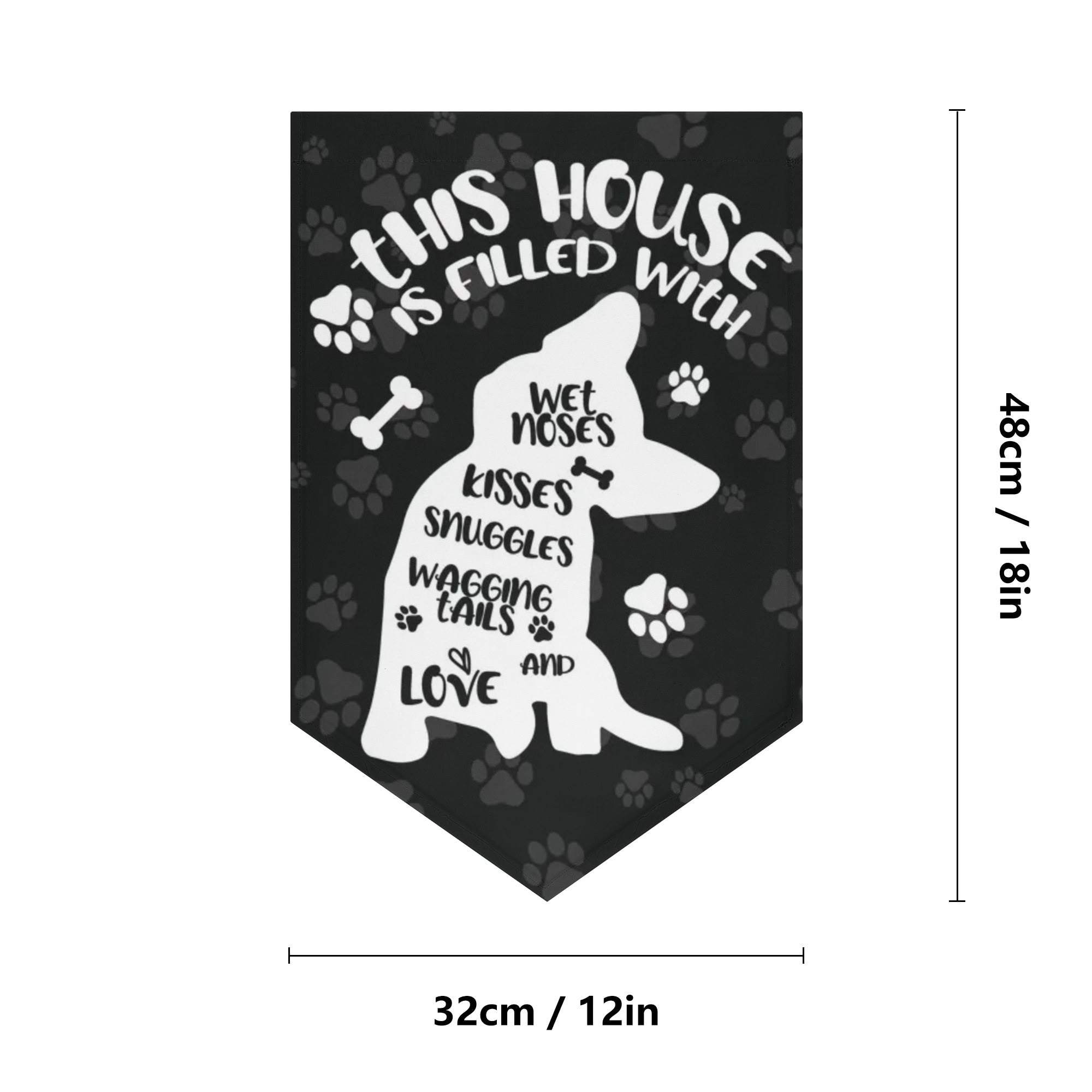 Vet-recommended Garden Flag Banner For French Bulldogs | Vet-recommended