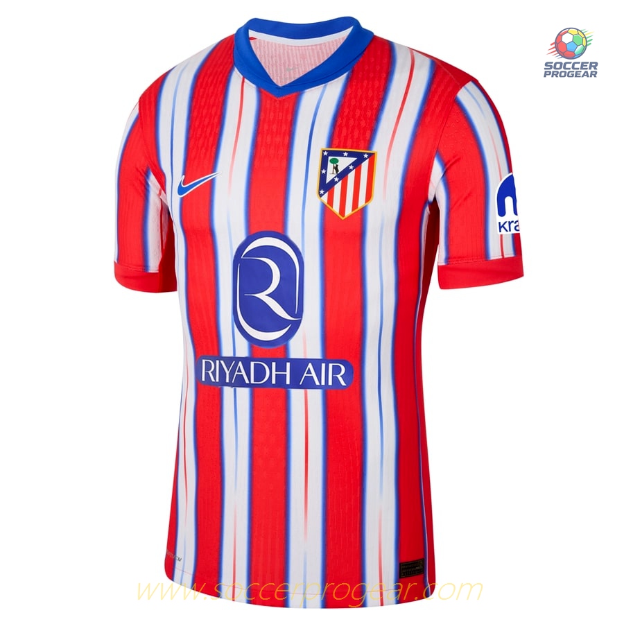 Atletico Madrid Home Soccer Jersey 2024-25 Edition Memphis