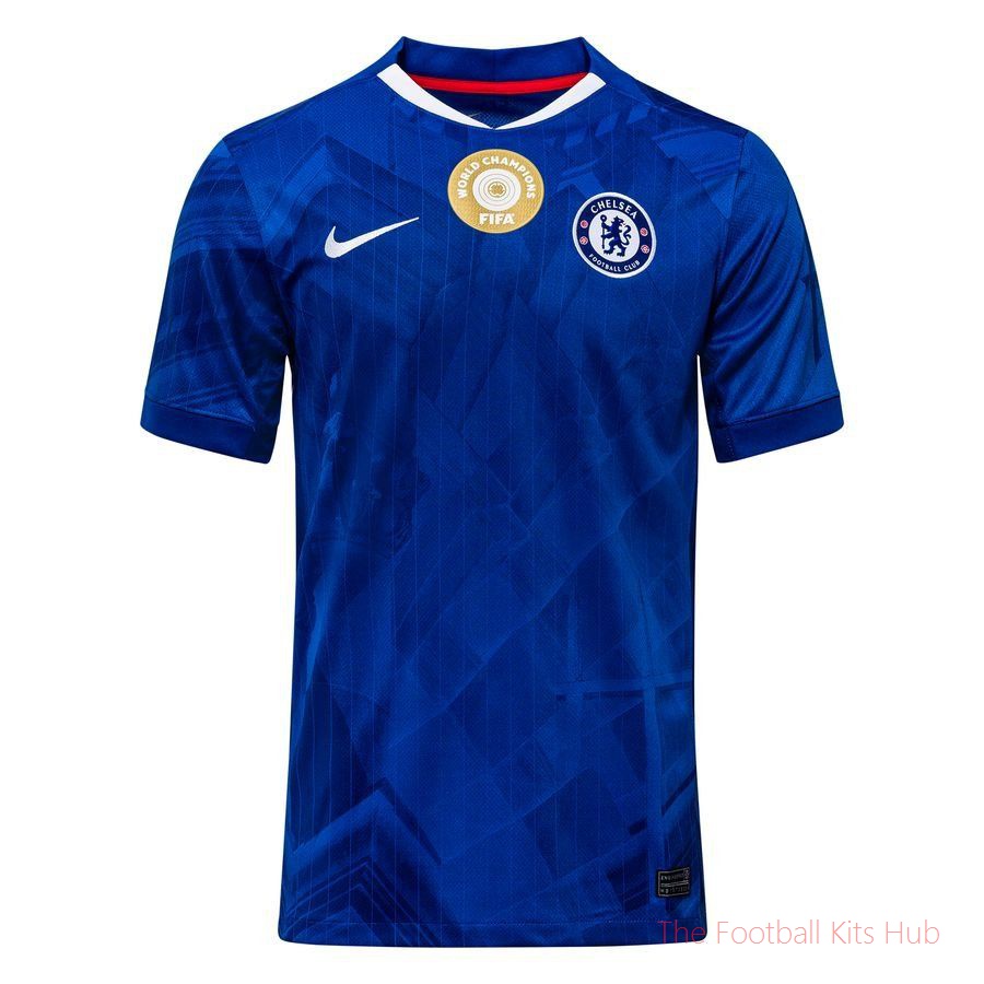 Chelsea Home Shirt 2025/26 Kids FIFA CWC 2025 Champions Badge