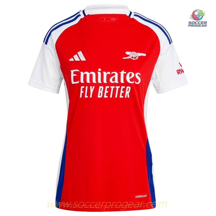 Arsenal Home Soccer Shirt 2024-2025 Season Women's