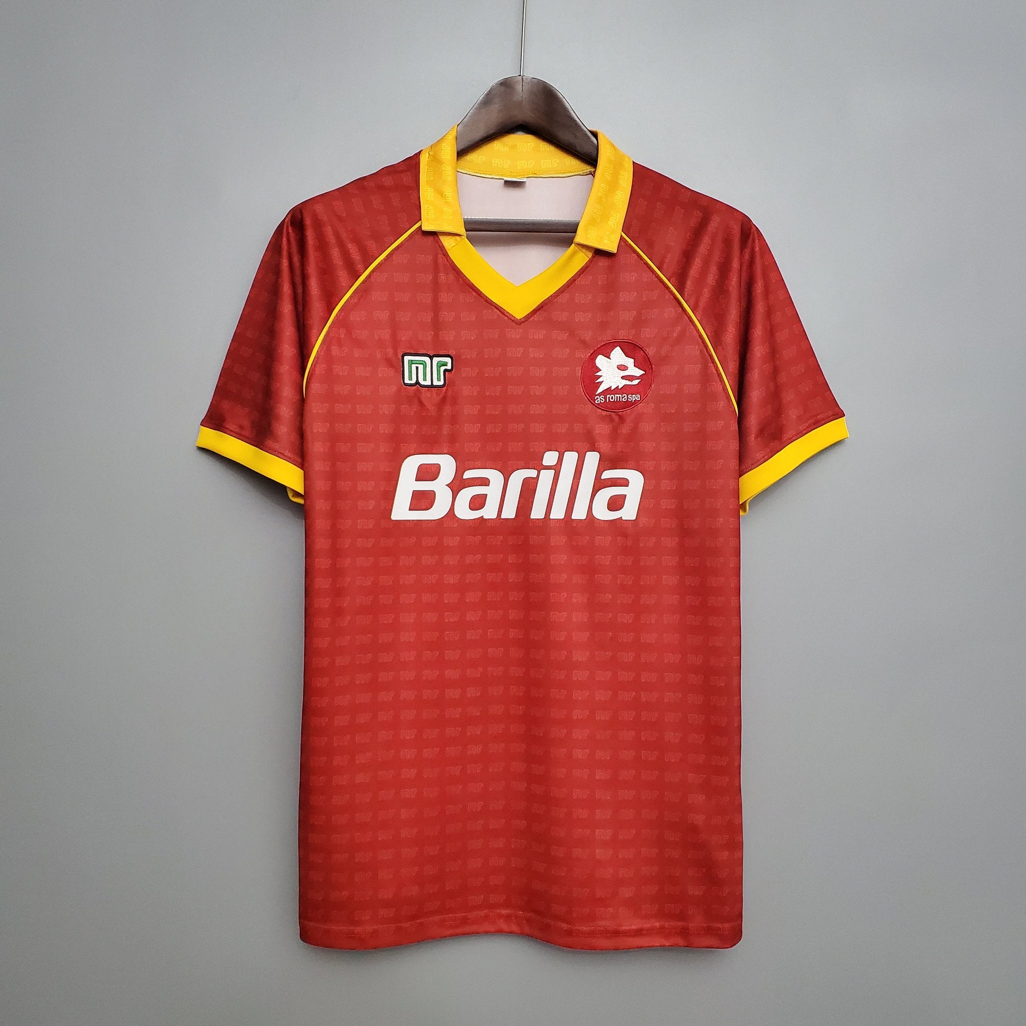 1990-1991 AS Roma Home retro kit