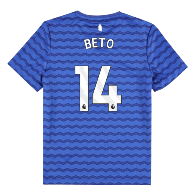 2025-20 Everton Home Soccer Shirt Beto #14 M