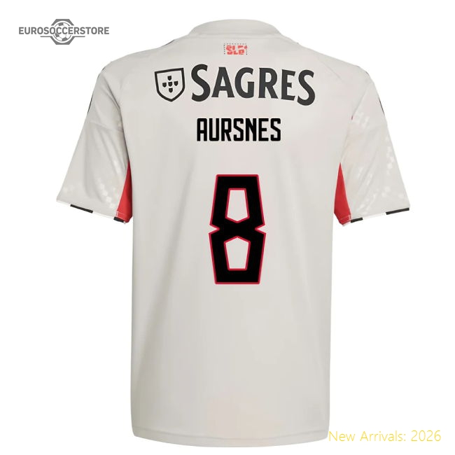 2025-2026 Benfica Away Youth Kit (Aursnes 8)