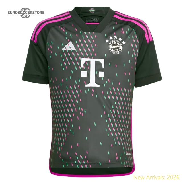 Match-Day Best-Selling 2023-2024 Bayern Munich Away Shirt (Kids)