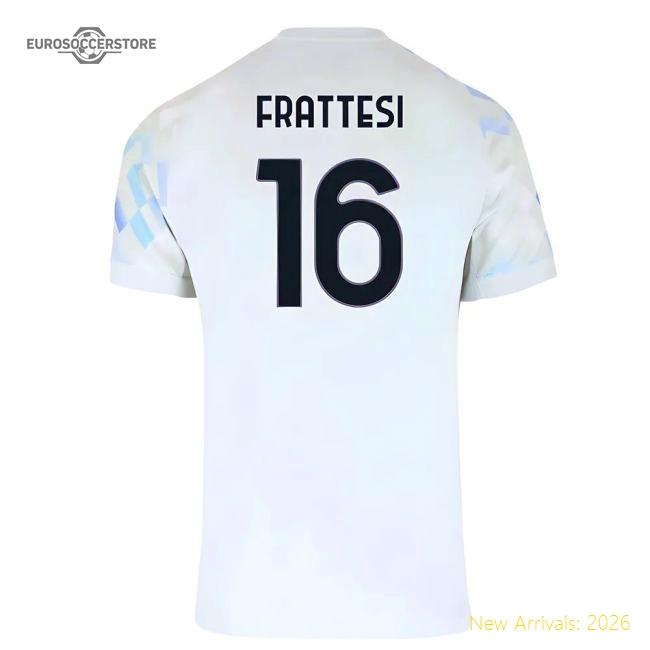 Top-Quality 2025-2026 Inter Milan Away Shirt (Frattesi 16)