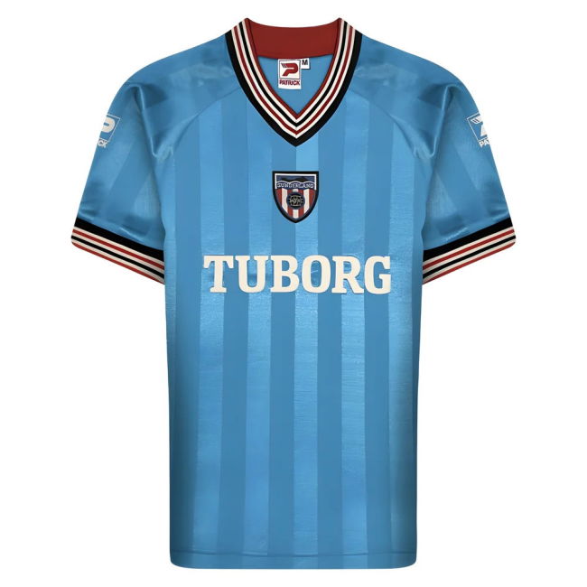 1986-19 Sunderland Away Shirt with L S