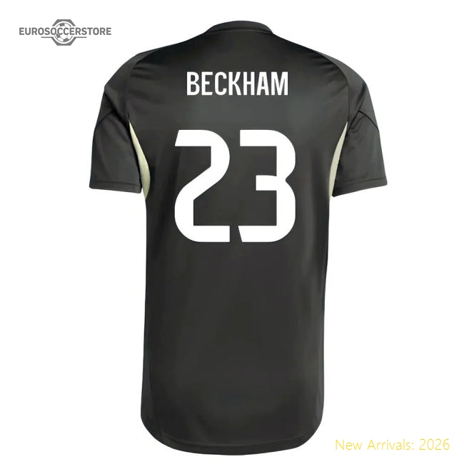 Trending 2025-2026 Real Madrid Training Jersey (Utility Grey) (Beckham