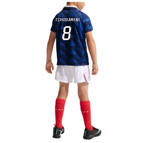 [JED] 2026-2027 France Home Little Kids Mini Kit (Tchouameni 8)