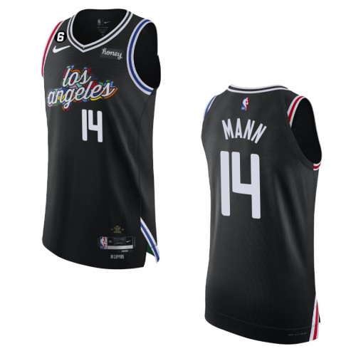 LAC Black Nike A. Clippers #14 NBA Jersey Game Day Wear NBA Fan Apparel