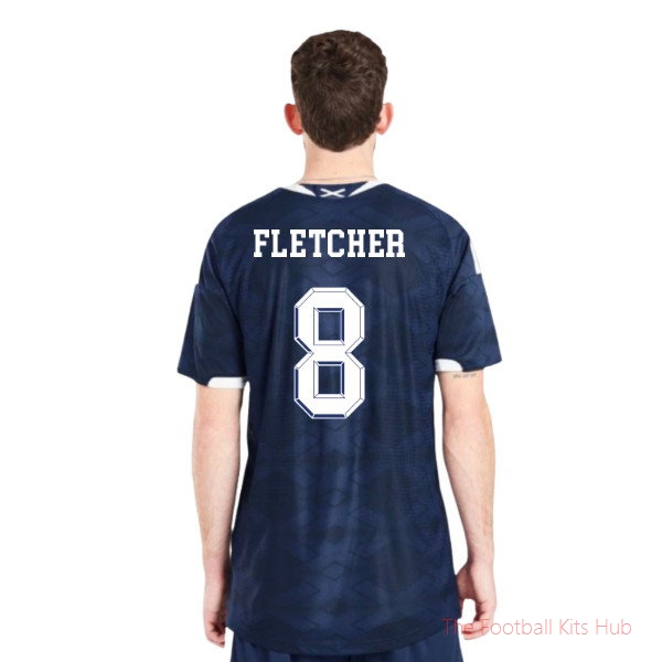 Stadium Scotland Match 2026-2027 Home Shirt (Fletcher 8)
