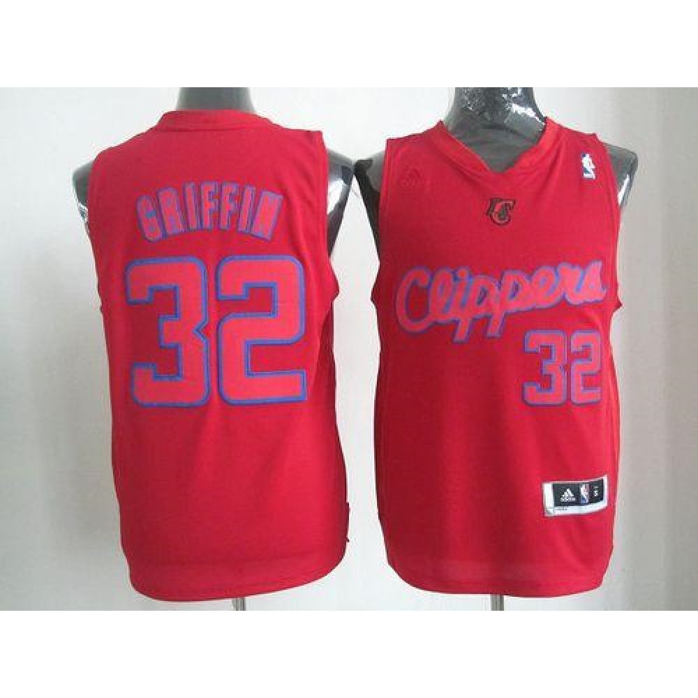 32 Red Jersey - - Basketball Fan Gear
