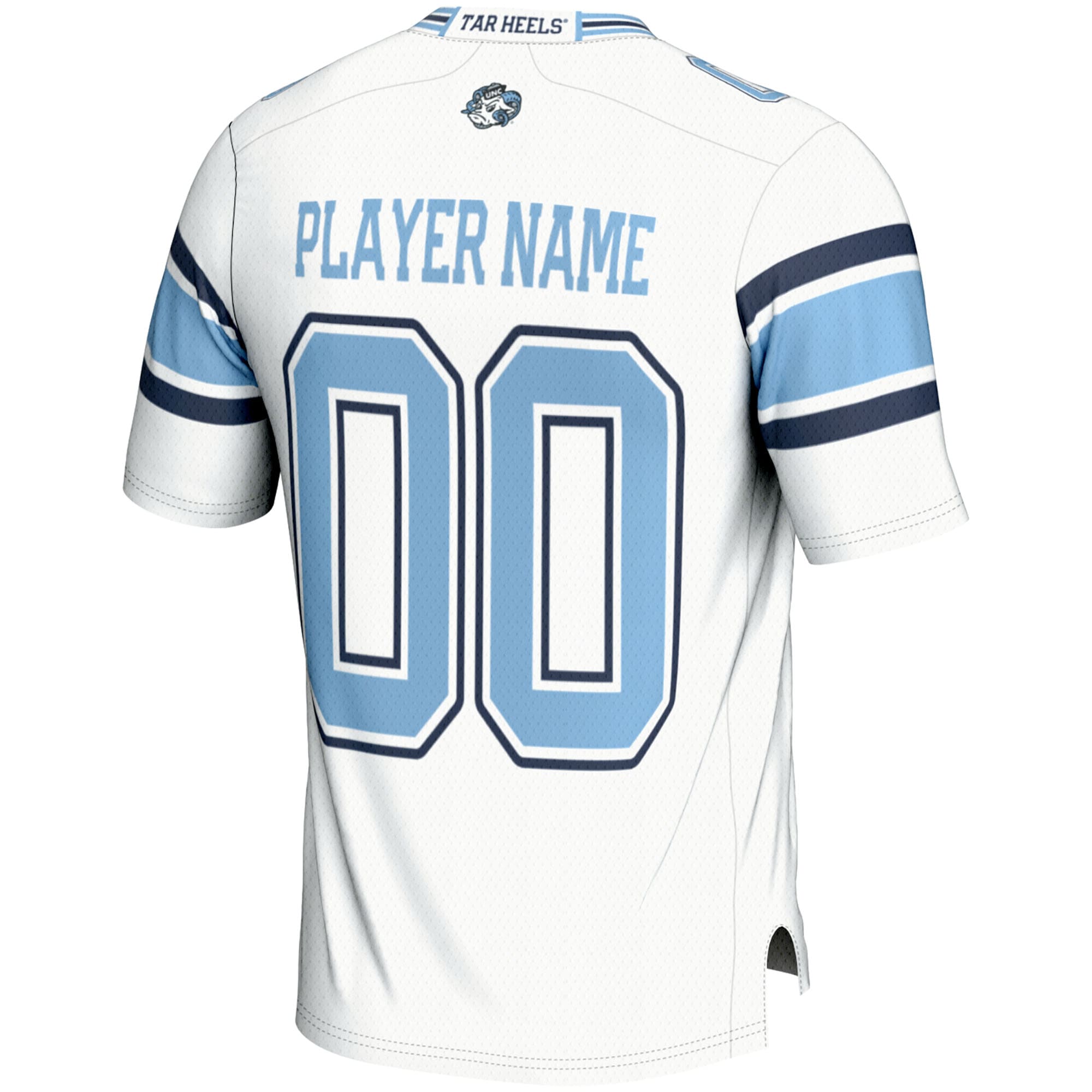 [NJP] North Carolina Tar Heels GameDay Greats Youth NIL Pick-A-Player Football Jersey - White