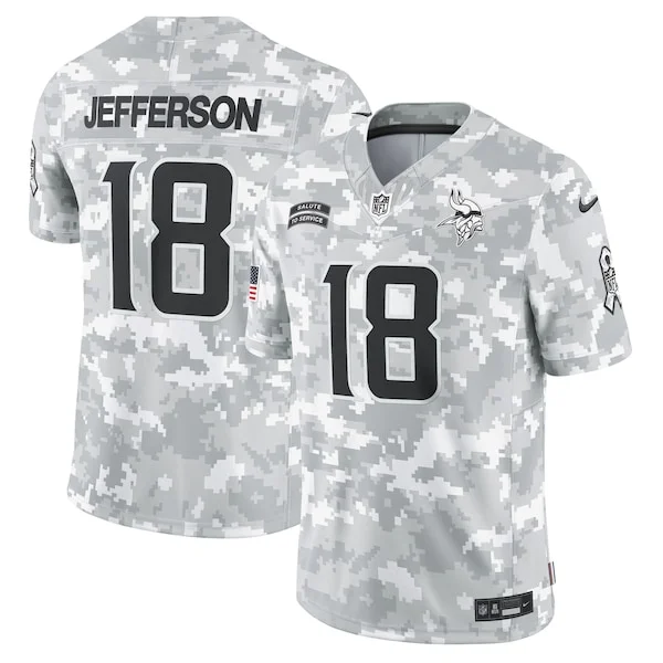 None Justin Jefferson Limited Jersey - Camo | NFL Player Jersey