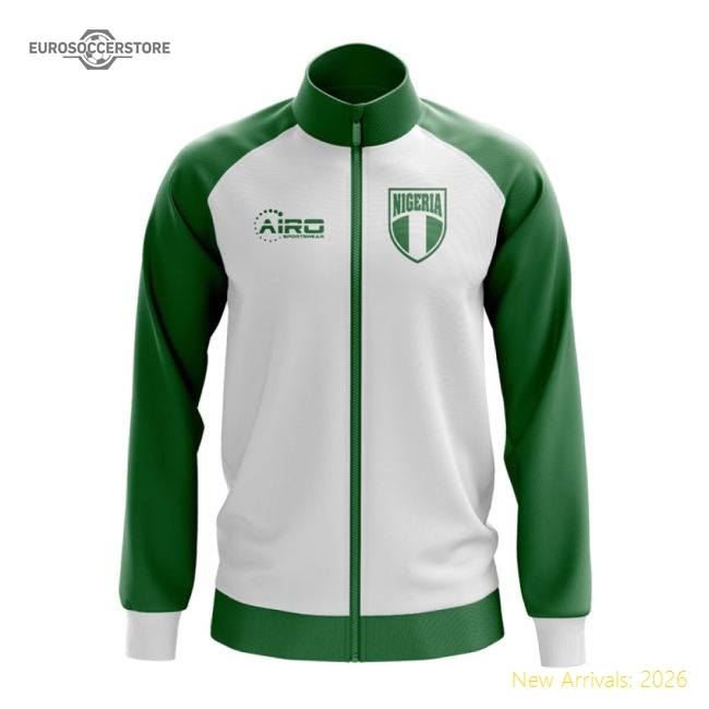 Nigeria National Team Concept Football Track Jacket (white)