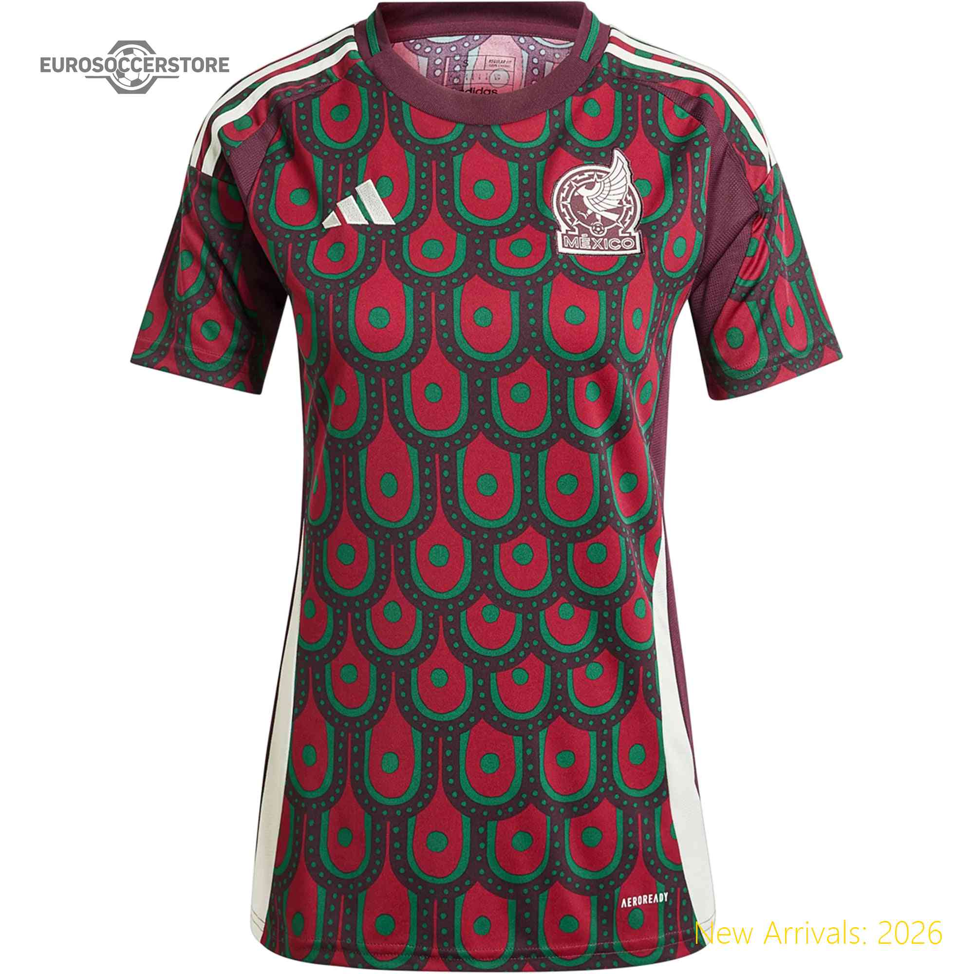 Sleek Design Women Premium-quality Mex Superstar Home Jersey 2024