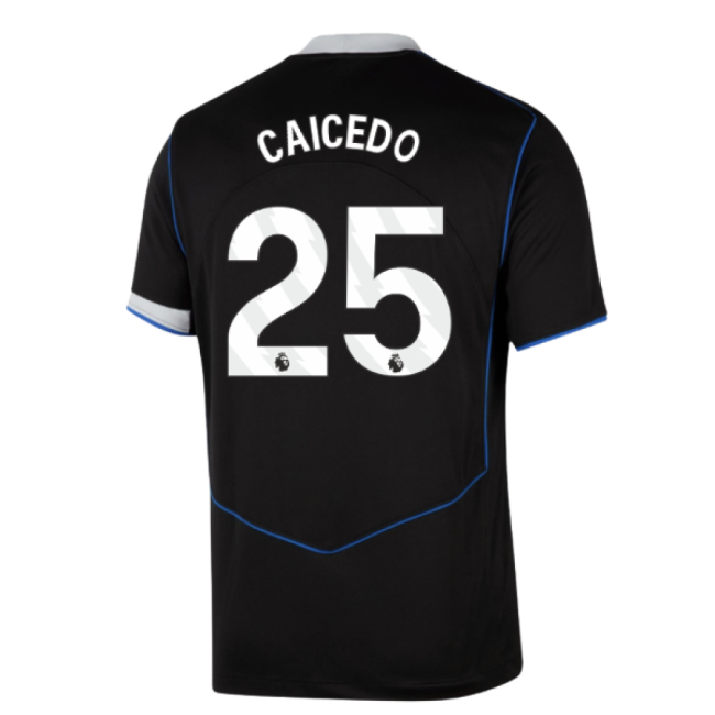 2025-2026 Chelsea Third Shirt (Caicedo 25) - game day