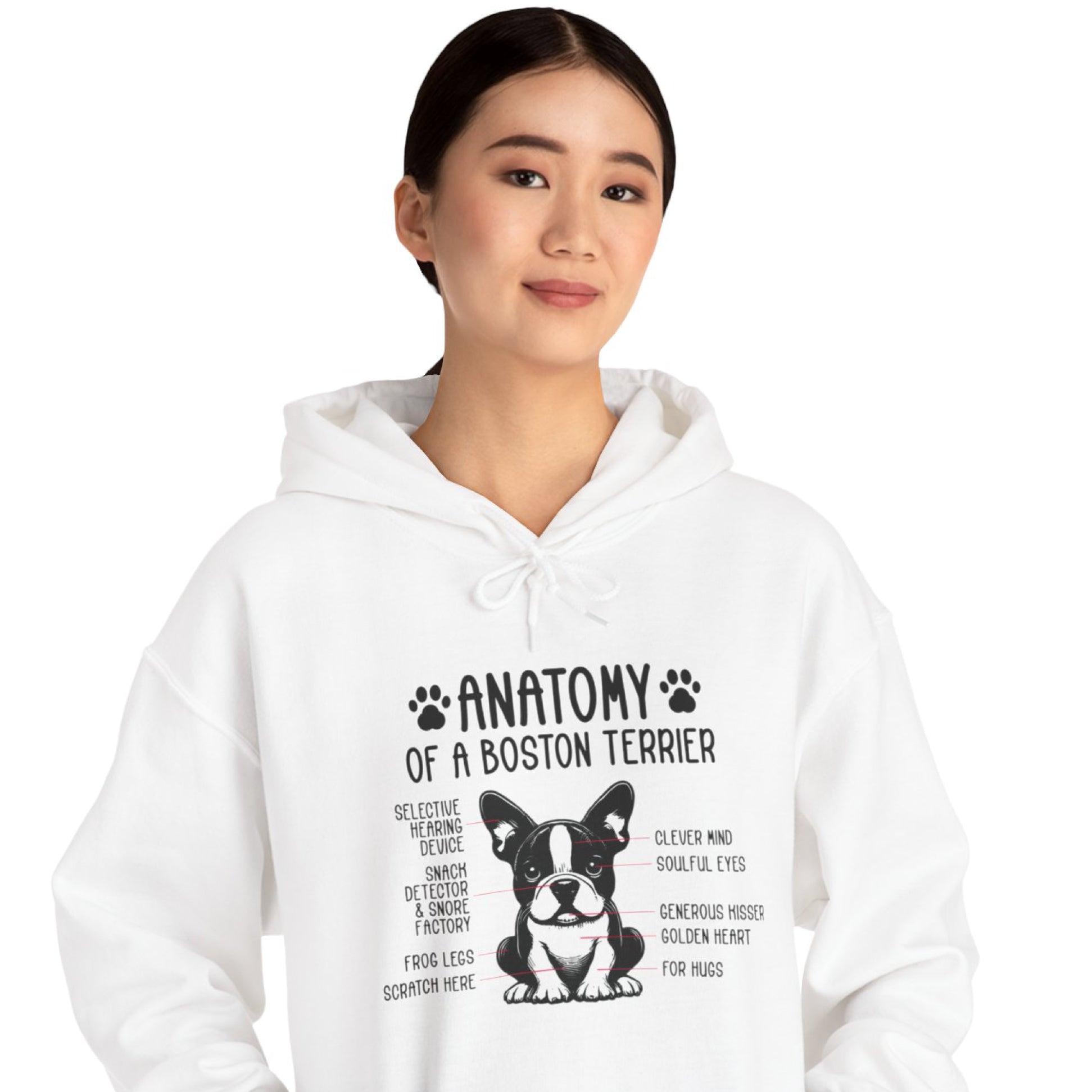 Unisex Hoodie For Boston Terrier Lovers Indoor Comfort | Stylish Look