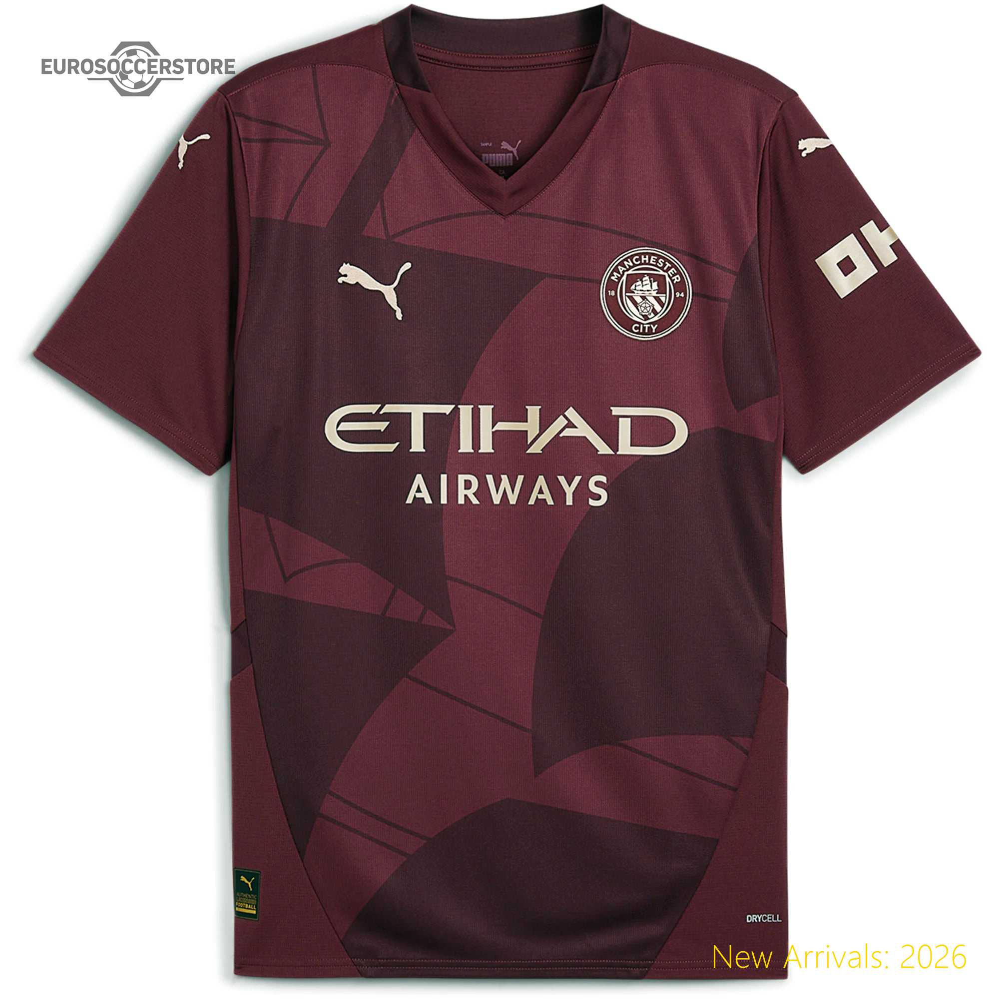 Official Team Merchandise Men Durable Mci Superstar Third Jersey 2023