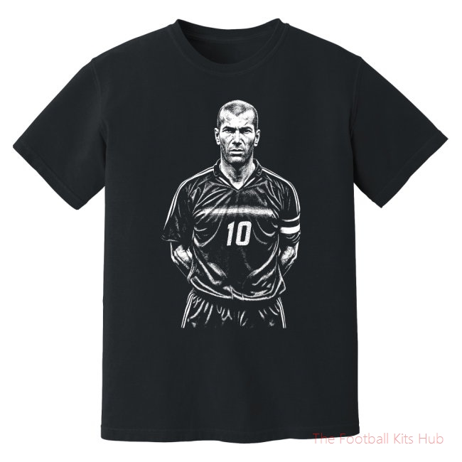 Zidane France Phantom Graphic Tee - Black
