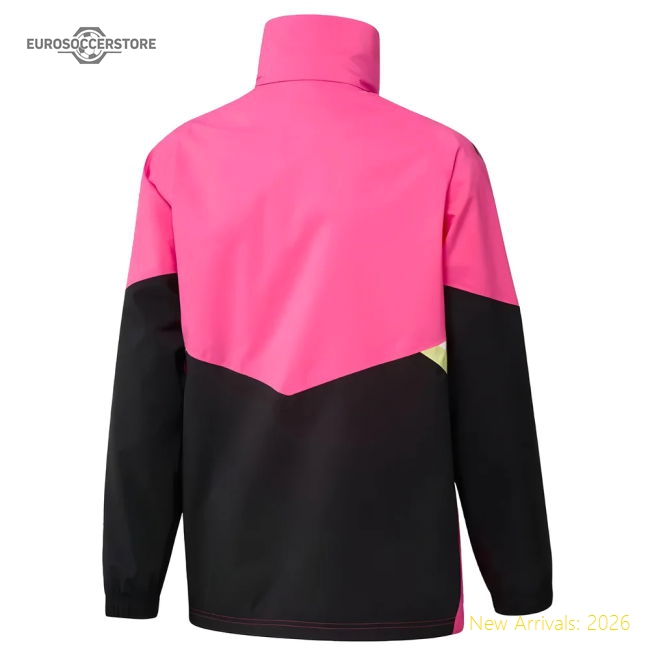 Supporter Top-Quality 2022-2023 Juventus Rain Jacket (Pink)