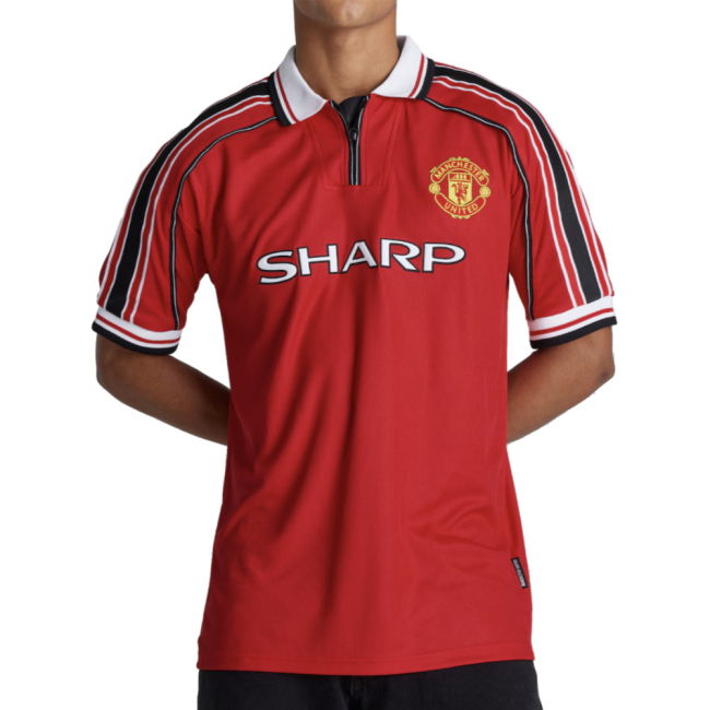 1998-2000 Man Utd Retro Home Top (Stam 6)