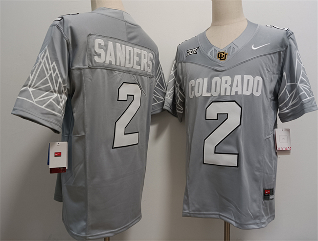 Men's None Shadeur Sanders #2 away jersey Game 2024 official licensed
