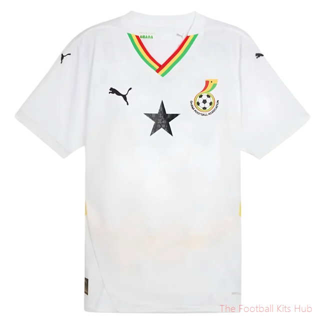 Men 2024-2025 Ghana Home Shirt