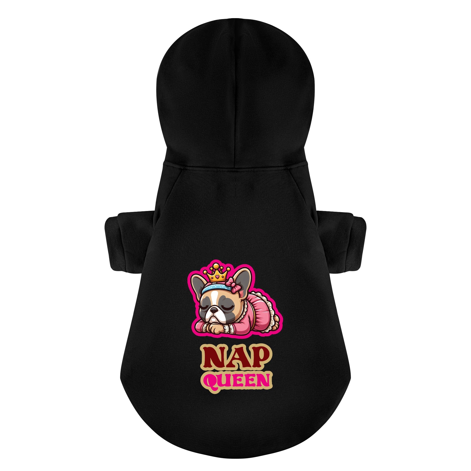 French Bulldog Nap King And Nap Queen Matching French Bulldog Hoodies