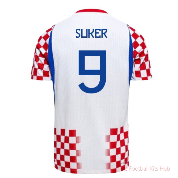 2026-2027 Croatia Aero-Fit Authentic Match Home Shirt (Suker 9)