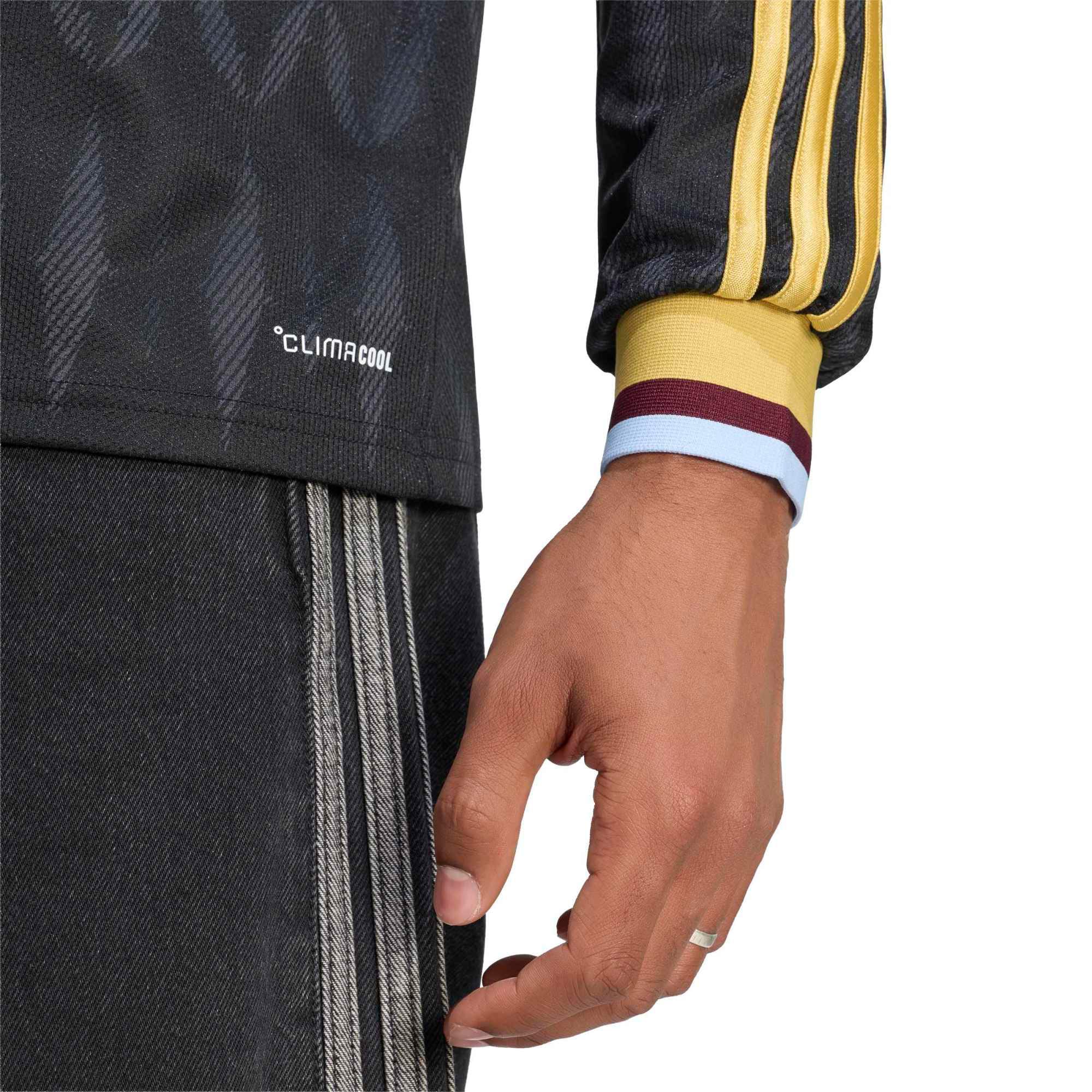 [SJH] Aston Villa 2026/27 Away Replica Long Sleeve Jersey - Black