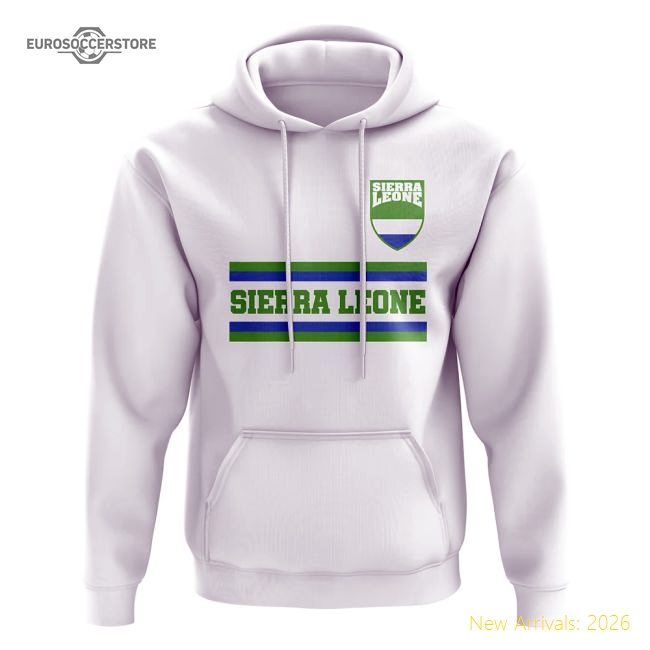 Sierra Leone Core Football Country Hoody (White)
