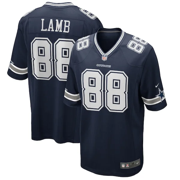 Performance Dallas Cowboys Game Jersey - Premium Navy NFL Fan Jerse...