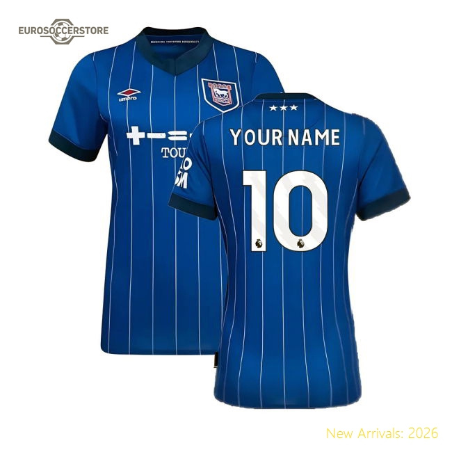 2024-2025 Ipswich Town Home Shirt (Womens) (Your Name)