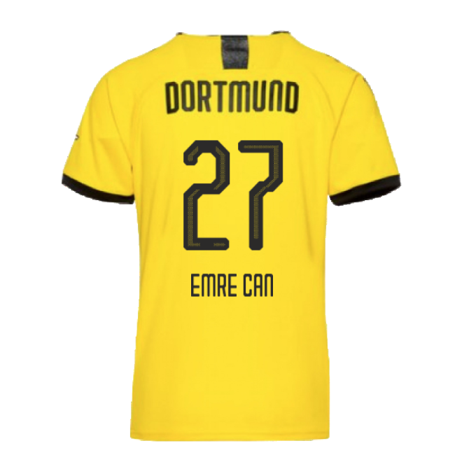 Professional-Grade Borussia Dortmund 2019-20 Home Shirt (L) (Excellent) (Emre Can