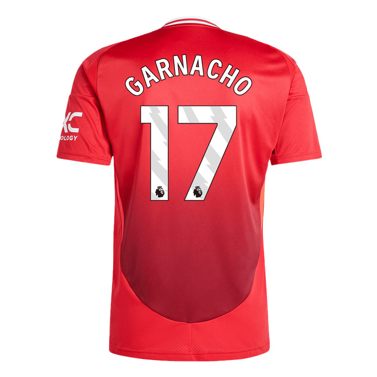 Comfort Fit Man Utd Manchester United 2425 Home Shirt 17 GARNACHO