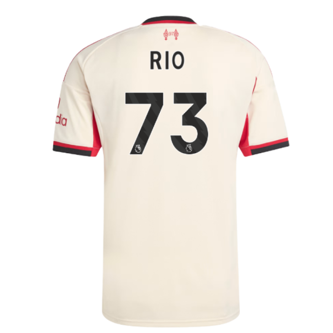 match worn 2025-2026 Liverpool Away Shirt (Rio 73)
