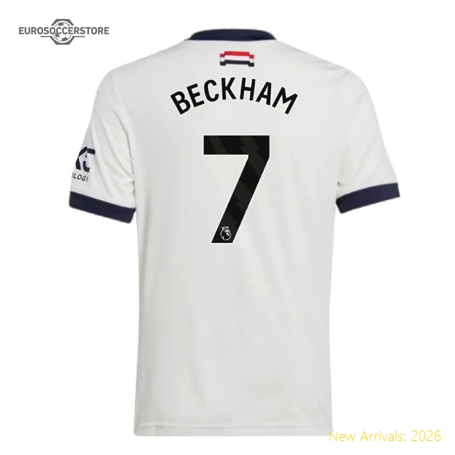 Man Utd Beckham Kid-approved Kids Jersey Dri-fit Breathable