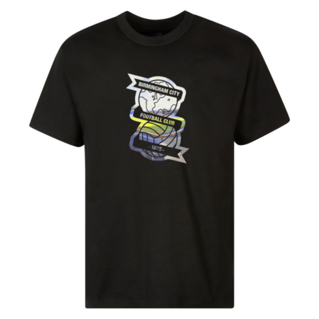 Professional 2025-2026 Birmingham City Stadium Crest T-shirt (Black...