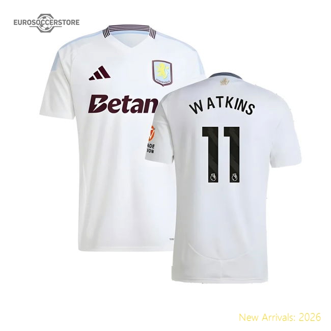 Aston Villa Away Kit 2024-2025 Supporter Jersey