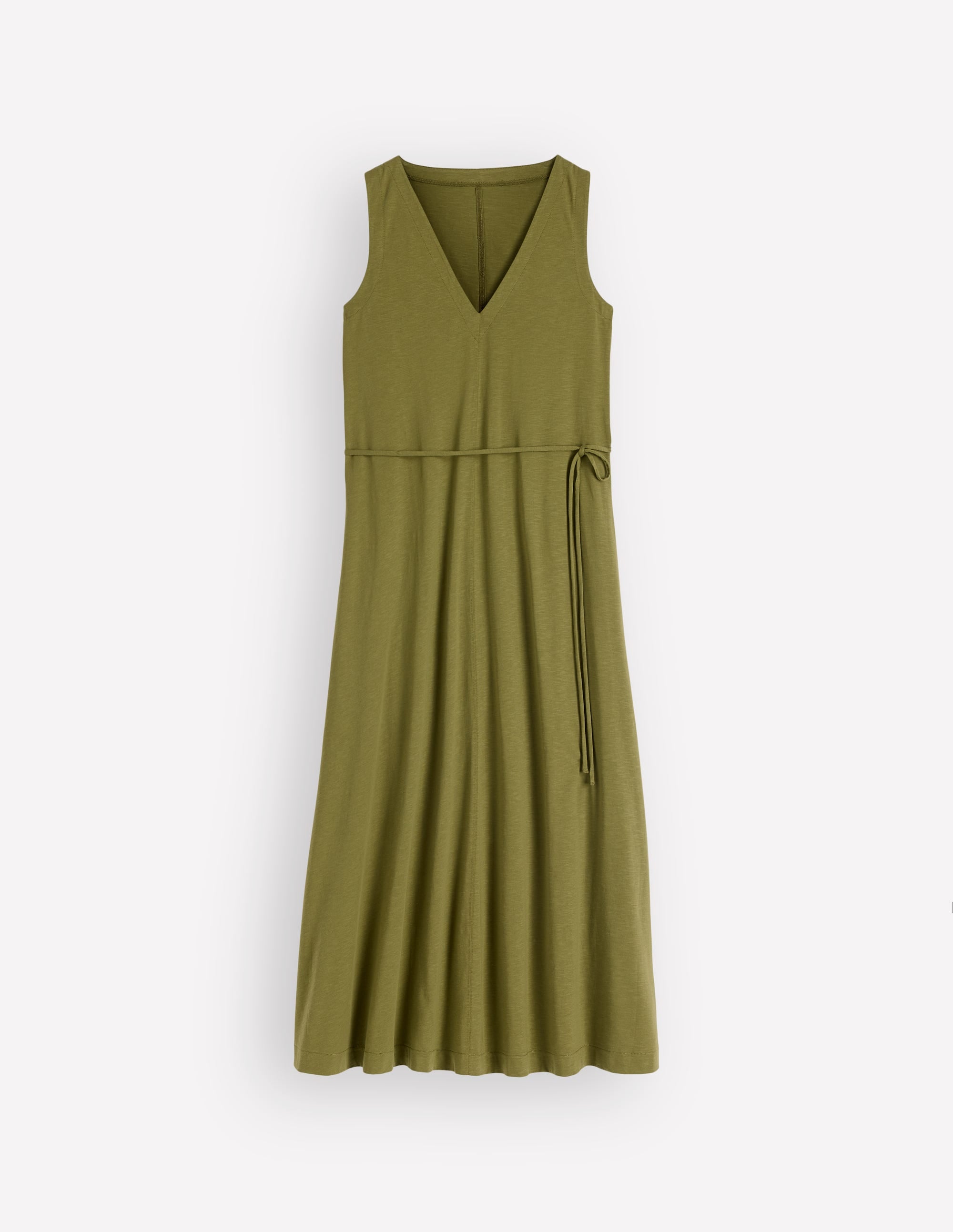 Mia V-neck Jersey Midi Dress