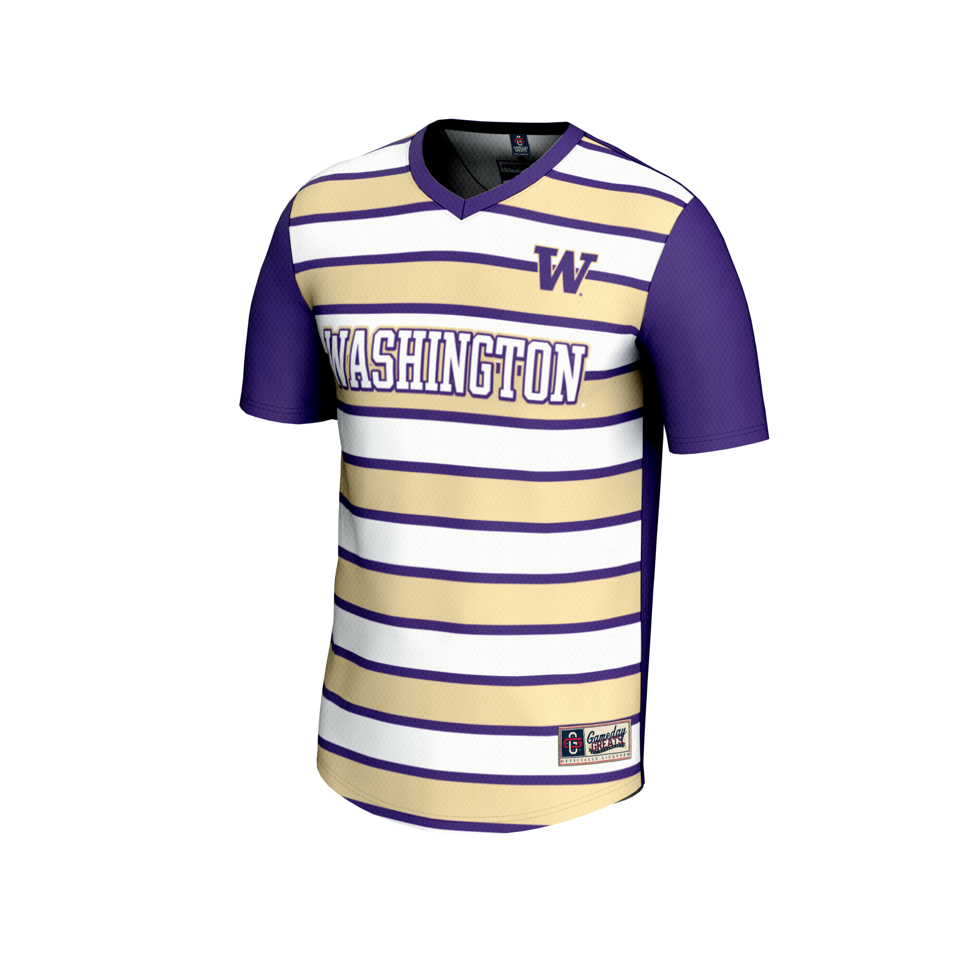 [LK] Washington Huskies GameDay Greats Unisex NIL Pick-A-Player Collegiate Women's Soccer Lightweight Fashion Jersey - Purple