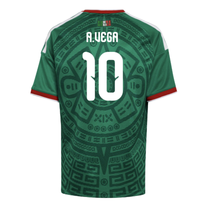 2026-2027 Mexico Premium Home Kids - Retro Match Quality - Aztec