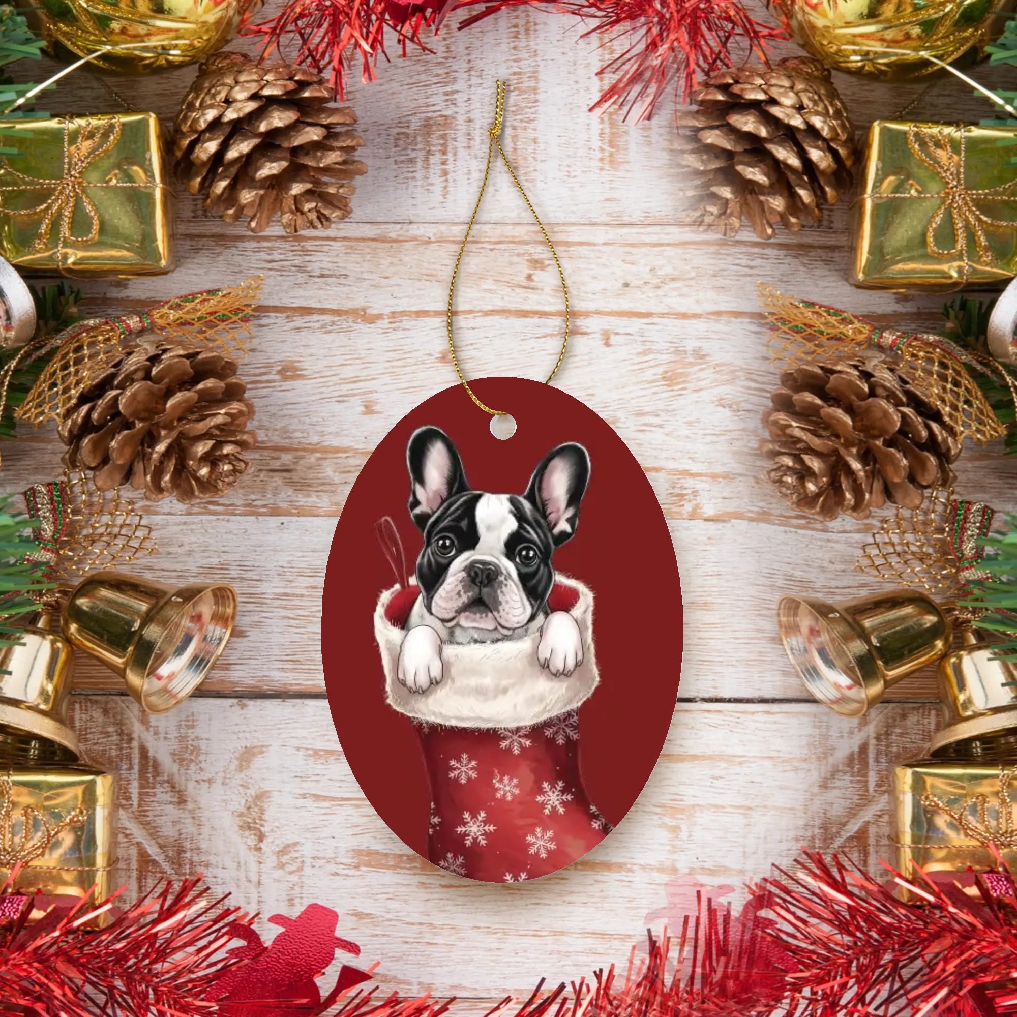 Rowdy - Christmas Ornaments