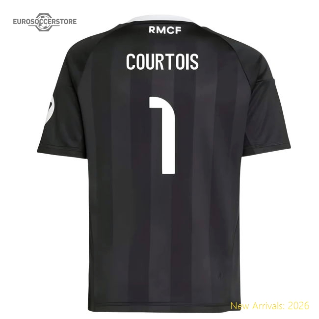 High-Quality 2025-2026 Real Madrid Third Goalkeeper Shirt (Kids) (Courtois