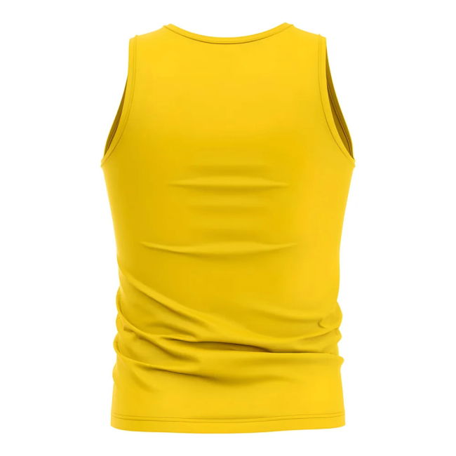 Moldova Core Football Country Sleeveless Tee (Yellow) Quality